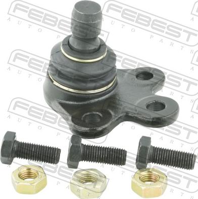 Febest 1820-J13F - Шарова опора, несучий / направляючий шарнір autozip.com.ua