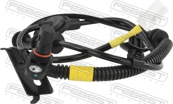 Febest 12606-018 - Датчик ABS, частота обертання колеса autozip.com.ua