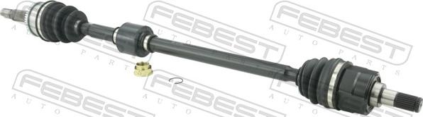 Febest 1214-SOLRH - Приводний вал autozip.com.ua