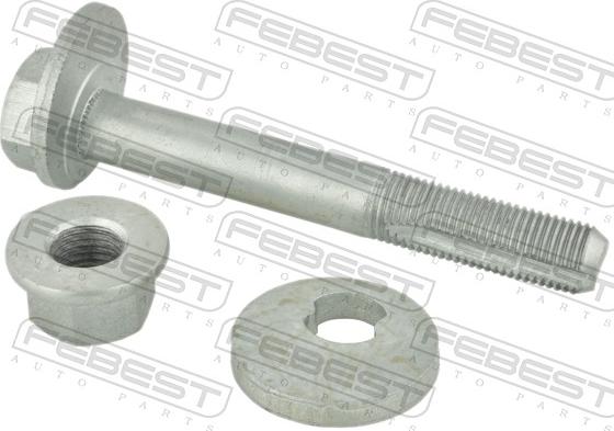 Febest 1229-001-KIT - Болт регулювання розвалу коліс autozip.com.ua