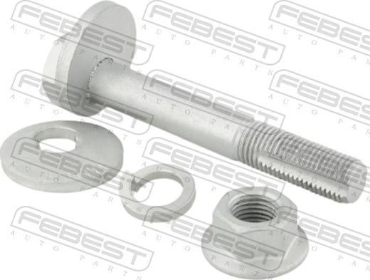 Febest 1229-003-KIT - Болт регулювання розвалу коліс autozip.com.ua