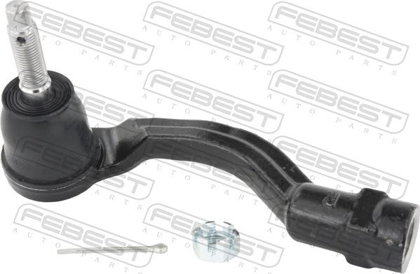 Febest 1221-IKRH - Наконечник рульової тяги, кульовий шарнір autozip.com.ua