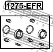 Febest 1275-EFR - Ремкомплект, гальмівний супорт autozip.com.ua