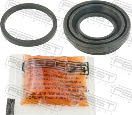 Febest 1275-LFR - Ремкомплект, гальмівний супорт autozip.com.ua