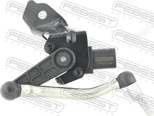 Febest 17603-008 - Датчик, регулювання кута Нахил фар autozip.com.ua