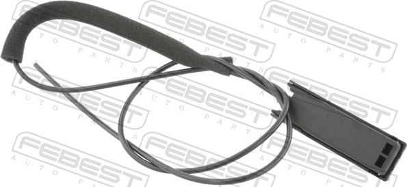 Febest 17101-A8D3C - Тросик замка капота autozip.com.ua