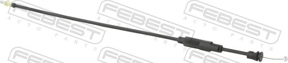 Febest 17101-A8D3LH - Тросик замка капота autozip.com.ua