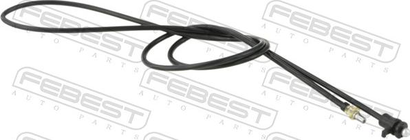 Febest 17101-A8D3RH - Тросик замка капота autozip.com.ua