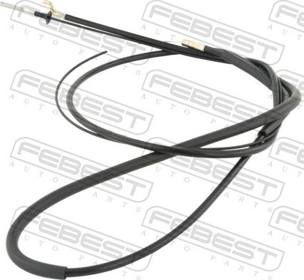 Febest 17101-A8D2 - Тросик замка капота autozip.com.ua