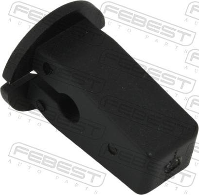 Febest 88570-156 - Зажим, молдинг / захисна накладка autozip.com.ua