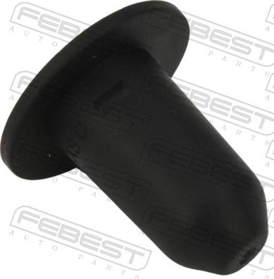 Febest 88570-168 - Зажим, молдинг / захисна накладка autozip.com.ua