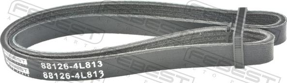 Febest 88126-4L813 - Поліклиновий ремінь autozip.com.ua