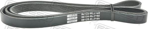 Febest 88128-6L2100 - Поліклиновий ремінь autozip.com.ua