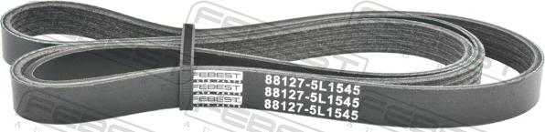 Febest 88127-5L1545 - Поліклиновий ремінь autozip.com.ua