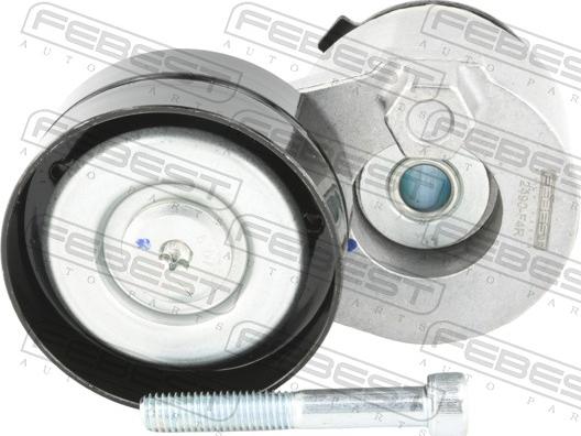 Febest 2490-F4R - Натягувач ременя, поліклиновий ремінь autozip.com.ua
