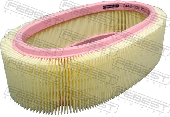 Febest 2442-004 - Повітряний фільтр autozip.com.ua