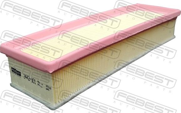 Febest 2442-001 - Повітряний фільтр autozip.com.ua