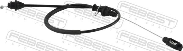 Febest 24107-LOGI8V - Тросик газу autozip.com.ua