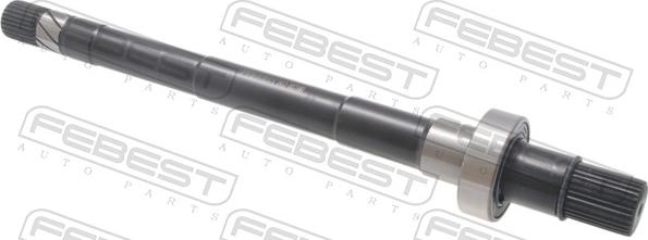 Febest 2412-DUSTAWD - Приводний вал autozip.com.ua