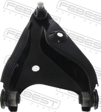 Febest 2424-LOGRH - Важіль незалежної підвіски колеса autozip.com.ua