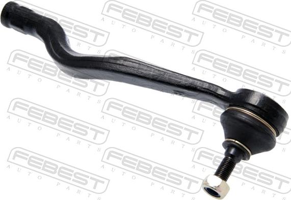 Febest 2421-LOGRH - Наконечник рульової тяги, кульовий шарнір autozip.com.ua