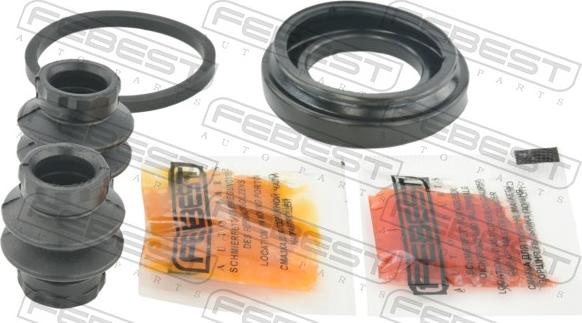 Febest 2475-MEGIII - Ремкомплект, гальмівний супорт autozip.com.ua