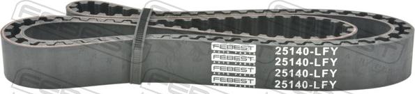 Febest 25140-LFY - Ремінь ГРМ autozip.com.ua