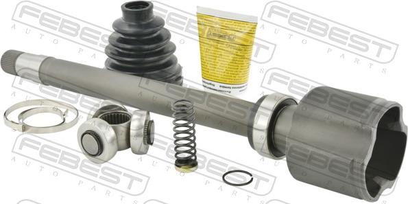 Febest 2511-BOX3RH - Шарнірний комплект, ШРУС, приводний вал autozip.com.ua