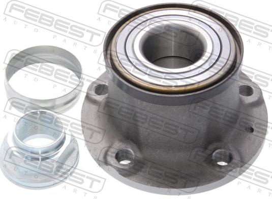 Febest 2582-BOX3MR - Комплект підшипника маточини колеса autozip.com.ua