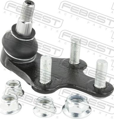 Febest 2520-B78F - Шарова опора, несучий / направляючий шарнір autozip.com.ua