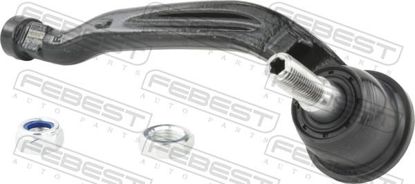 Febest 2521-B78RH - Наконечник рульової тяги, кульовий шарнір autozip.com.ua