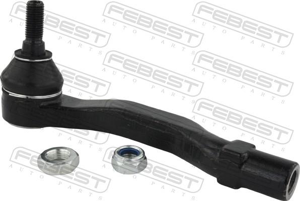 Febest 2521-K0RH - Наконечник рульової тяги, кульовий шарнір autozip.com.ua
