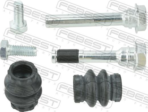 Febest 2574-407F-KIT - Направляючий болт, корпус скоби гальма autozip.com.ua