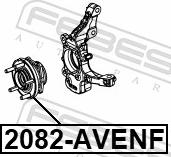 Febest 2082-AVENF - Маточина колеса autozip.com.ua