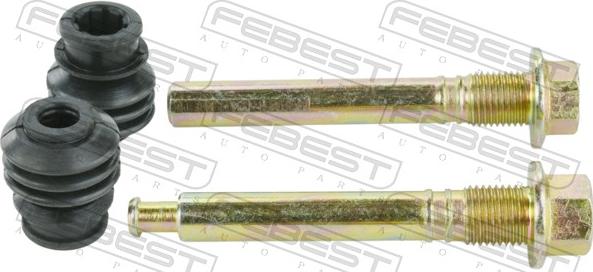 Febest 2074-SEBRF-KIT - Направляючий болт, корпус скоби гальма autozip.com.ua