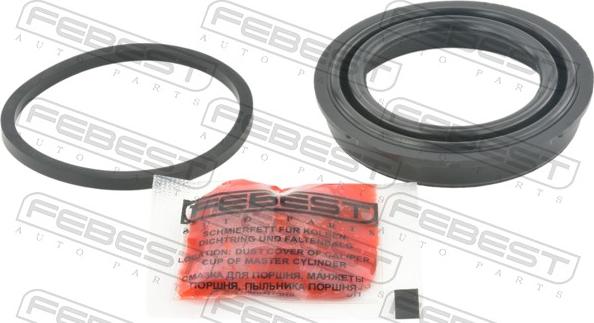 Febest 2075-JOURF - Ремкомплект, гальмівний супорт autozip.com.ua