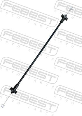 Febest 2199-DCCB4 - Трос, замок дверей autozip.com.ua