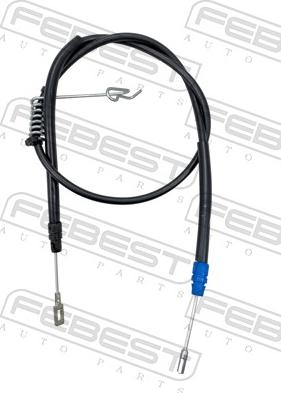 Febest 2199-TT9LLH - Трос, гальмівна система autozip.com.ua