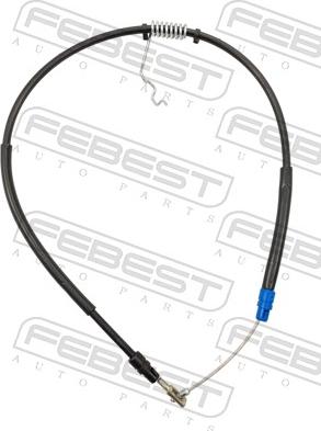 Febest 2199-TT9LRH - Трос, гальмівна система autozip.com.ua