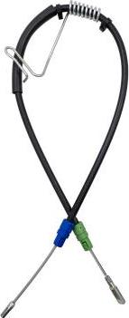 Febest 2199-TT9RH - Трос, гальмівна система autozip.com.ua