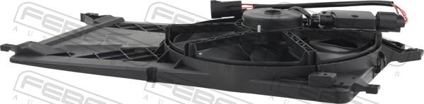 Febest 21650-001 - Вентилятор, охолодження двигуна autozip.com.ua