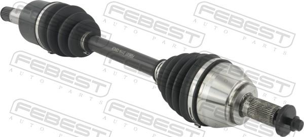 Febest 2114-CB4LH - Приводний вал autozip.com.ua