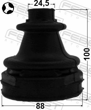 Febest 2115-GELHT - Пильник, приводний вал autozip.com.ua