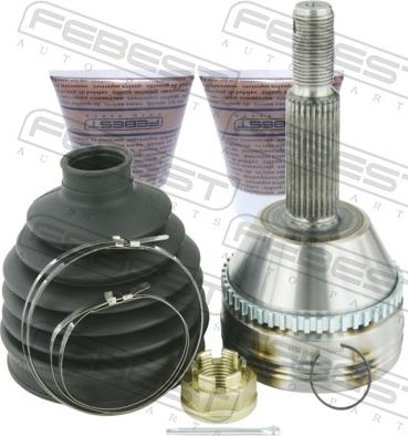 Febest 2110-TRD9A48 - Шарнір, ШРУС, приводний вал autozip.com.ua