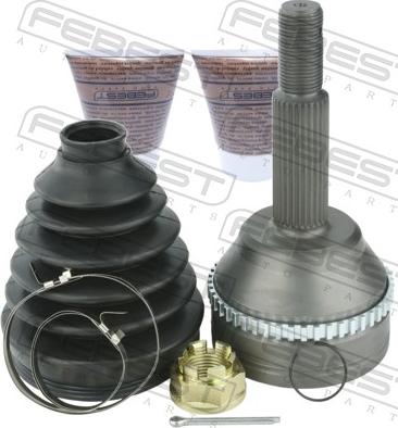 Febest 2110-TRDA48 - Шарнір, ШРУС, приводний вал autozip.com.ua