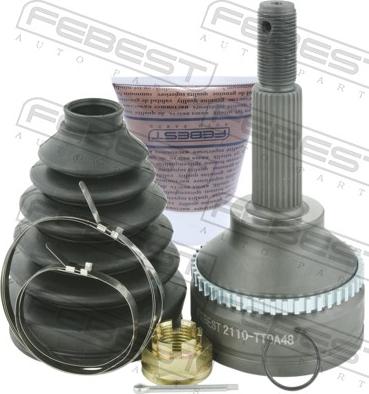 Febest 2110-TT9A48 - Шарнір, ШРУС, приводний вал autozip.com.ua