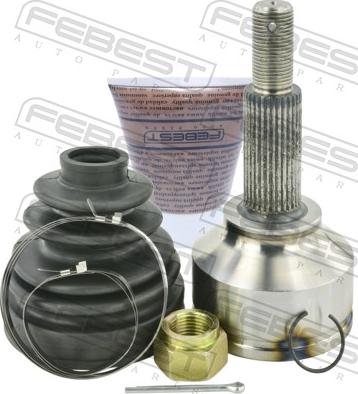 Febest 2110-TTF - Шарнір, ШРУС, приводний вал autozip.com.ua