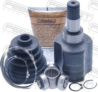 Febest 2111-CB316LH - Шарнірний комплект, ШРУС, приводний вал autozip.com.ua