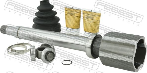 Febest 2111-TT9DRH - Шарнір, ШРУС, приводний вал autozip.com.ua