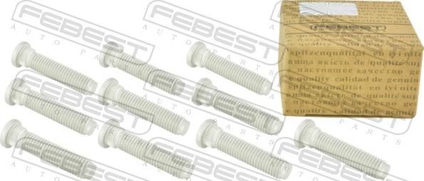 Febest 2184-001-PCS10 - Болт кріплення колеса autozip.com.ua